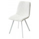 Стул ELVIS WZ2042-01 молочный/ белый каркас М-City Стул ELVIS WZ2042-01 молочный/ белый каркас М-City