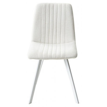 Стул ELVIS WZ2042-01 молочный/ белый каркас М-City