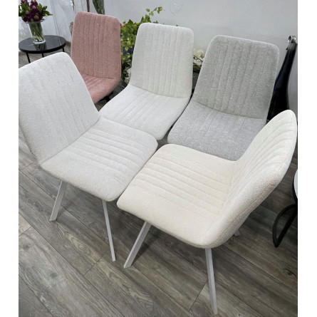 Стул ELVIS WZ2042-18 белая галька/ белый каркас М-City