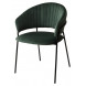 Стул ГЕММА, цвет изумрудный H30, велюр / черный каркас М-City Стул ГЕММА, цвет изумрудный H30, велюр / черный каркас М-City