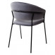 Стул ГЕММА, цвет серый H14, велюр / черный каркас М-City Стул ГЕММА, цвет серый H14, велюр / черный каркас М-City