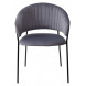 Стул ГЕММА, цвет серый H14, велюр / черный каркас М-City Стул ГЕММА, цвет серый H14, велюр / черный каркас М-City