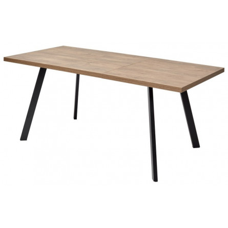 Стол BRICK M 120 Дуб Канзас/ Черный М-City