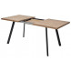 Стол BRICK M 120 Дуб Канзас/ Черный М-City Стол BRICK M 120 Дуб Канзас/ Черный М-City