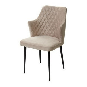 Стул HERMAN ЛАТТЕ 25, велюр / черный каркас М-City