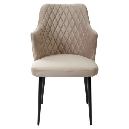 Стул HERMAN ЛАТТЕ 25, велюр / черный каркас М-City