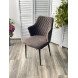 Стул HERMAN ГРАФИТ 14 велюр / черный каркас М-City Стул HERMAN ГРАФИТ 14 велюр / черный каркас М-City