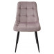 Стул CHIC BLUVEL-91 сиреневый / черный каркас М-City Стул CHIC BLUVEL-91 сиреневый / черный каркас М-City