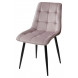 Стул CHIC BLUVEL-91 сиреневый / черный каркас М-City Стул CHIC BLUVEL-91 сиреневый / черный каркас М-City