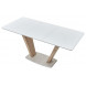Стол Прага 120 Белый, стекло / Вяз, М-City Стол Прага 120 Белый, стекло / Вяз, М-City