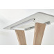 Стол Прага 120 Белый, стекло / Вяз, М-City Стол Прага 120 Белый, стекло / Вяз, М-City