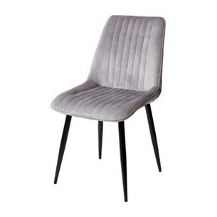 Стул REMI PK6015-03(VBP203) античный серебристо-серый, велюр М-City