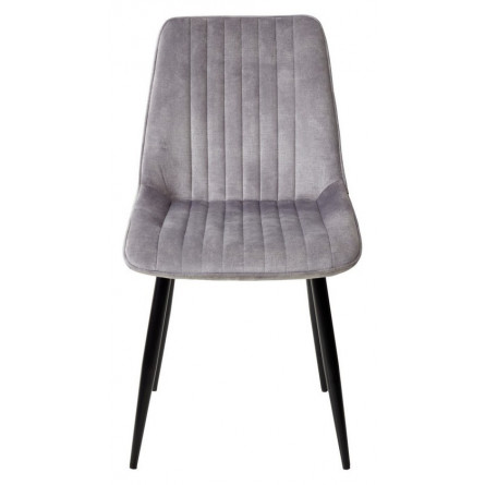 Стул REMI PK6015-03(VBP203) античный серебристо-серый, велюр М-City