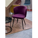 Стул Моне Teddy 640 Сливовый, велюр / черный каркас M-City Стул Моне Teddy 640 Сливовый, велюр / черный каркас M-City