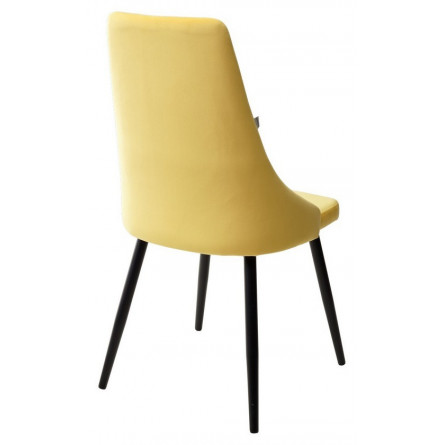 Стул Руссо Premier 16 Желтый, велюр / черный каркас M-City