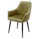 Стул Роден Blitz 17 Лайм, велюр/ черный каркас, M-City Стул Роден Blitz 17 Лайм, велюр/ черный каркас, M-City