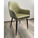 Стул Роден Blitz 17 Лайм, велюр/ черный каркас, M-City Стул Роден Blitz 17 Лайм, велюр/ черный каркас, M-City