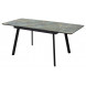 Стол АРУБА 140 ШТОРМ, стекло / ЧЕРНЫЙ М-City Стол АРУБА 140 ШТОРМ, стекло / ЧЕРНЫЙ М-City