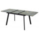Стол АРУБА 140 ШТОРМ, стекло / ЧЕРНЫЙ М-City Стол АРУБА 140 ШТОРМ, стекло / ЧЕРНЫЙ М-City
