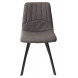 Стул ASHTON RU-12 коричневый антрацит/ черный каркас М-City Стул ASHTON RU-12 коричневый антрацит/ черный каркас М-City