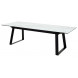 Стол Франк 200 БЕЛЫЙ МРАМОР, стекло / ЧЕРНЫЙ М-City Стол Франк 200 БЕЛЫЙ МРАМОР, стекло / ЧЕРНЫЙ М-City