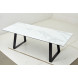 Стол Франк 180 БЕЛЫЙ МРАМОР, стекло / ЧЕРНЫЙ М-City Стол Франк 180 БЕЛЫЙ МРАМОР, стекло / ЧЕРНЫЙ М-City