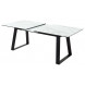 Стол Франк 180 БЕЛЫЙ МРАМОР, стекло / ЧЕРНЫЙ М-City Стол Франк 180 БЕЛЫЙ МРАМОР, стекло / ЧЕРНЫЙ М-City
