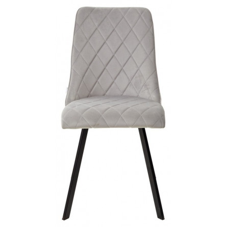 Стул TYCOON BLUVEL-03 LIGHT GREY, велюр М-City