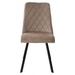 Стул TYCOON BLUVEL-40 бежевый, велюр М-City