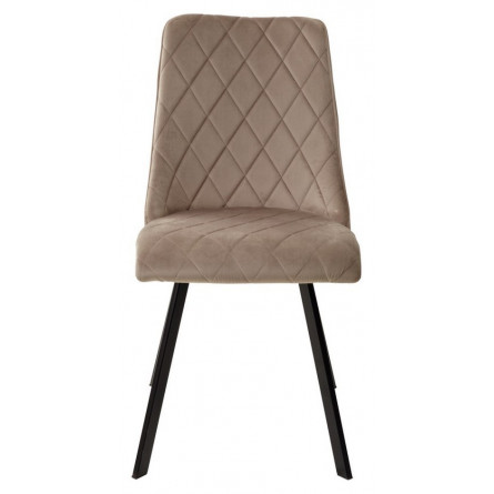 Стул TYCOON BLUVEL-40 бежевый, велюр М-City