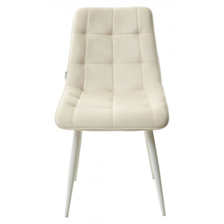 Стул CHIC BLUVEL-22 молочный / белый каркас М-City