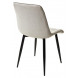 Стул CHIC HE622-01/ HE622-05 топленое молоко, ткань/ черный каркас М-City Стул CHIC HE622-01/ HE622-05 топленое молоко, ткань/ черный каркас М-City