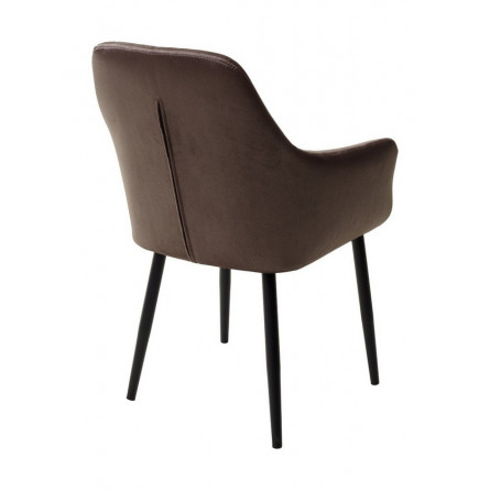 Стул Роден Blitz 06 Коричневый, велюр/ черный каркас, M-City