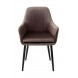Стул Роден Blitz 06 Коричневый, велюр/ черный каркас, M-City Стул Роден Blitz 06 Коричневый, велюр/ черный каркас, M-City