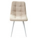 Стул CHILLI-Q бежевый 5, велюр / белый каркас, 4 шт/ 1 к, М-City Стул CHILLI-Q бежевый 5, велюр / белый каркас, 4 шт/ 1 к, М-City