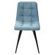 Стул CHILLI-Q бирюзовый H52, велюр / черный каркас, 4 шт/ 1 к, М-City Стул CHILLI-Q бирюзовый H52, велюр / черный каркас, 4 шт/ 1 к, М-City