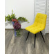 Стул CHILLI-Q желтый H19, велюр / черный каркас, 4 шт/ 1 к, М-City Стул CHILLI-Q желтый H19, велюр / черный каркас, 4 шт/ 1 к, М-City