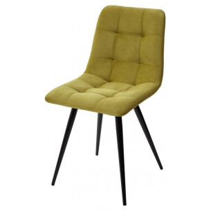Стул CHILLI-Q оливковый H25, велюр / черный каркас, 4 шт/ 1 к, М-City