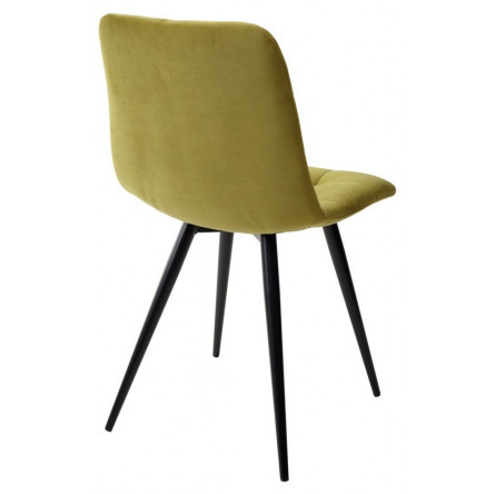 Стул CHILLI-Q оливковый H25, велюр / черный каркас, 4 шт/ 1 к, М-City