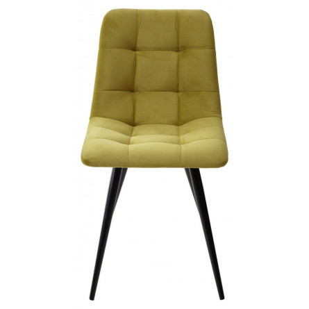 Стул CHILLI-Q оливковый H25, велюр / черный каркас, 4 шт/ 1 к, М-City
