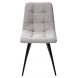 Стул CHILLI-Q светло-серый H09, велюр / черный каркас, 4 шт/ 1 к, М-City Стул CHILLI-Q светло-серый H09, велюр / черный каркас, 4 шт/ 1 к, М-City