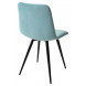 Стул CHILLI-Q аквамарин H50, велюр / черный каркас, 4 шт./1 к, М-City Стул CHILLI-Q аквамарин H50, велюр / черный каркас, 4 шт./1 к, М-City
