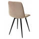 Стул CHILLI-X БЕЖЕВЫЙ 5, велюр / черный каркас 4 шт/ 1 к, М-City Стул CHILLI-X БЕЖЕВЫЙ 5, велюр / черный каркас 4 шт/ 1 к, М-City