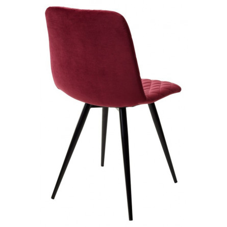 Стул CHILLI-X ВИННЫЙ 16, велюр / черный каркас 4 шт/ 1 к, М-City