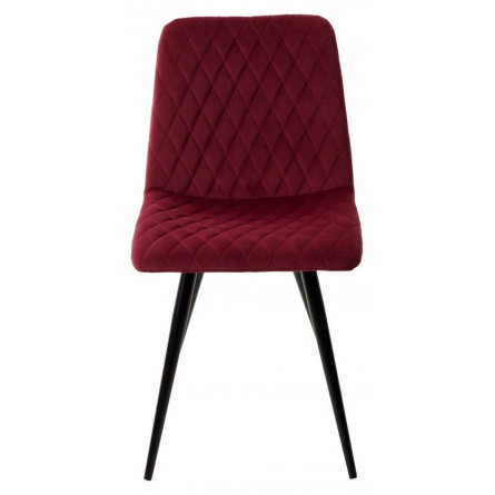 Стул CHILLI-X ВИННЫЙ 16, велюр / черный каркас 4 шт/ 1 к, М-City