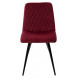 Стул CHILLI-X ВИННЫЙ 16, велюр / черный каркас 4 шт/ 1 к, М-City Стул CHILLI-X ВИННЫЙ 16, велюр / черный каркас 4 шт/ 1 к, М-City