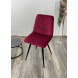 Стул CHILLI-X ВИННЫЙ 16, велюр / черный каркас 4 шт/ 1 к, М-City Стул CHILLI-X ВИННЫЙ 16, велюр / черный каркас 4 шт/ 1 к, М-City