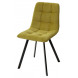 Стул CHILLI-Q SQUARE оливковый H25, велюр / черный каркас, 4 шт./1 к, М-City