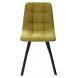 Стул CHILLI-Q SQUARE оливковый H25, велюр / черный каркас, 4 шт./1 к, М-City Стул CHILLI-Q SQUARE оливковый H25, велюр / черный каркас, 4 шт./1 к, М-City