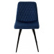 Стул CHILLI-X СИНИЙ 29, велюр / черный каркас, 4 шт/ 1 к, М-City Стул CHILLI-X СИНИЙ 29, велюр / черный каркас, 4 шт/ 1 к, М-City